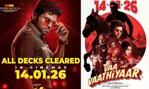 “All Decks Cleared… ‘Va Vaathiyaar’ to Release This Pongal!”
