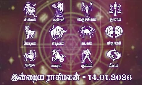 Today Rasi Palan in Tamil - 14.01.2026