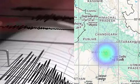 அரியானாவில் நிலநடுக்கம்: ரிக்டர் அளவில் 3.4 ஆக பதிவு