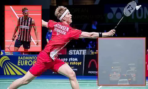 காற்று மாசு; டெல்லி ஏற்ற இடமில்லை... உலகின் 3-ம் நிலை வீரர் பேட்மிண்டன் போட்டியில் இருந்து விலகல்