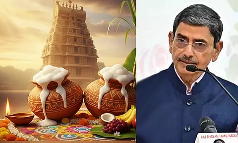 பொங்கல் பண்டிகை ஆன்மிகம், கலாசார பாரம்பரியத்தின் பெருமைமிக்க கொண்டாட்டம் - கவர்னர் ஆர்.என்.ரவி வாழ்த்து