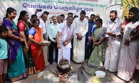 தமிழ் நாகரீகம் மகத்தானது; பொங்கல் விழாவில் பங்கேற்ற மத்திய மந்திரி புகழாரம்