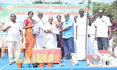 புழல் டாக்டர் சிவந்தி ஆதித்தனார் பள்ளியில் பொங்கல் விழா