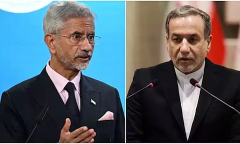 ஜெய்சங்கருடன் ஈரான் வெளியுறவுத்துறை மந்திரி பேச்சுவார்த்தை