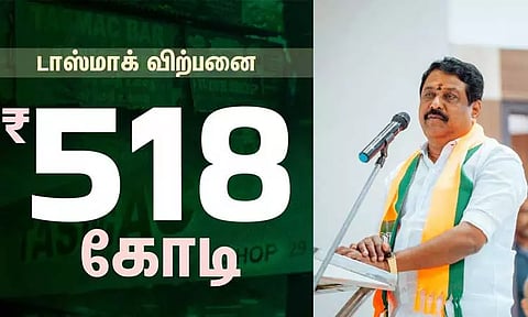 உழவர் திருநாளன்று கூட உறுத்தாமல் ஊருக்கே ஊற்றிக் கொடுத்துள்ளது திமுக அரசு! - நயினார் நாகேந்திரன்