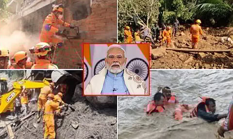 உலக அளவில் என்.டி.ஆர்.எப். வீரர்கள் மதிப்பை சம்பாதித்துள்ளனர்; பிரதமர் மோடி புகழாரம்