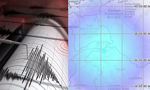 லடாக்கில் நிலநடுக்கம்: ரிக்டர் அளவில் 5.7 ஆக பதிவு