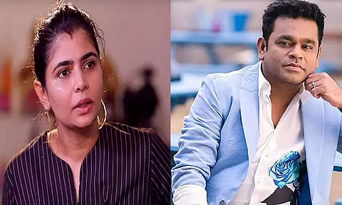 ஏ.ஆர். ரகுமானுக்கு ஆதரவாக பதிவிட்ட பாடகி சின்மயி