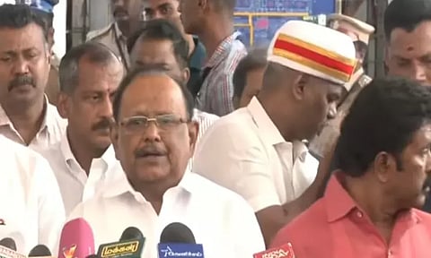 சட்டசபையில் கவர்னர் உரை நேரலை வராதது ஏன்? அமைச்சர் ரகுபதி பதில்