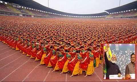 20 கோடி பார்வைகள்... பிரதமர் மோடியால் உலக புகழ் பெற்ற பகுரும்பா நடனம்