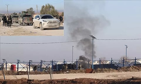 சிரியா: ஆயுதக்குழுவினர் நடத்திய டிரோன் தாக்குதலில் பாதுகாப்புப்படை வீரர்கள் 7 பேர் பலி