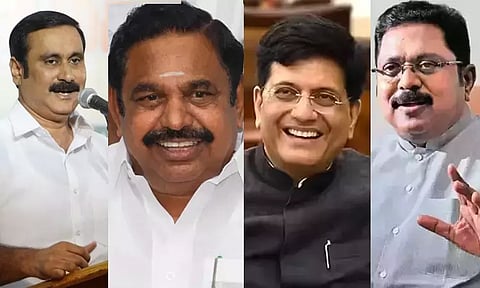 அ.தி.மு.க. - பா.ஜ.க. கூட்டணியில் பா.ம.க., அ.ம.மு.க.வுக்கு எத்தனை தொகுதிகள்? வெளியான முக்கிய தகவல்