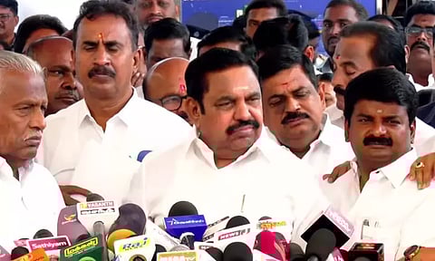 மற்றவர்களின் தேர்தல் அறிக்கையை காப்பியடிக்க வேண்டிய அவசியமில்லை - எடப்பாடி பழனிசாமி