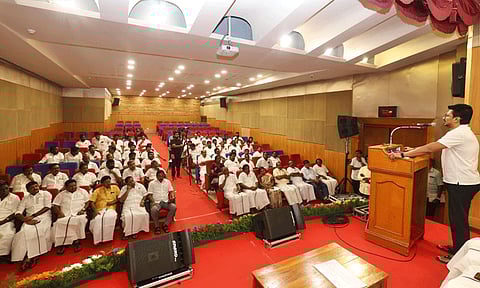 ‘வெல்வோம் 200, படைப்போம் வரலாறு’ - நிர்வாகிகள் மத்தியில் உதயநிதி ஸ்டாலின் பேச்சு