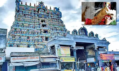 நெல்லையப்பர் கோவிலில் தைப்பூச திருவிழா கொடியேற்றத்துடன் தொடங்கியது