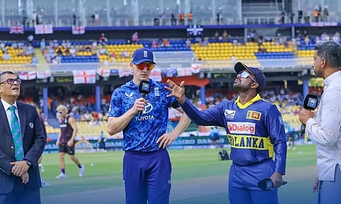 2வது ஒருநாள் போட்டி: இலங்கை - இங்கிலாந்து இன்று மோதல்