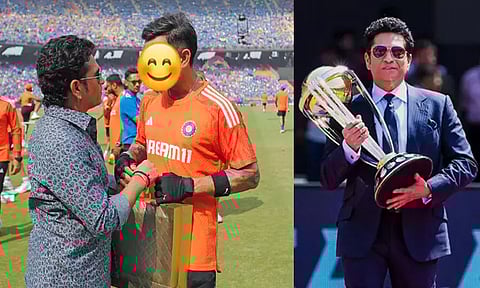 ஒரு நாள்... என் சாதனையை இந்த வீரர் முறியடிப்பார்; பி.சி.சி.ஐ. துணை தலைவர் கேள்விக்கு சச்சின் பதில்