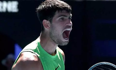 ஆஸ்திரேலிய ஓபன் டென்னிஸ்: அல்காரஸ் காலிறுதிக்கு முன்னேற்றம்