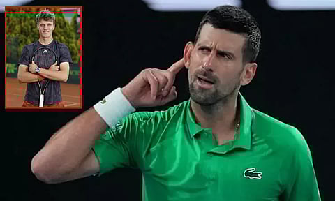 ஆடாமல் ஜெயித்தோமடா... மென்சிக் விலகலால் ஜோகோவிச் காலிறுதிக்கு முன்னேற்றம்