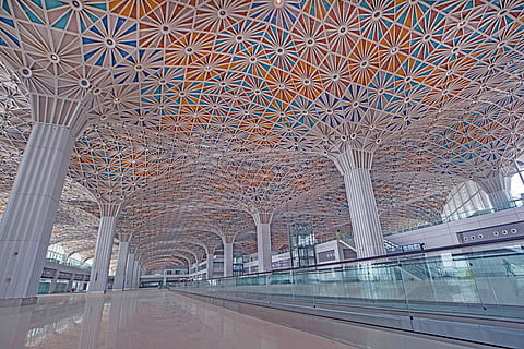 A view of the third terminal at the Dhaka Airport. The photo was taken in 2025.