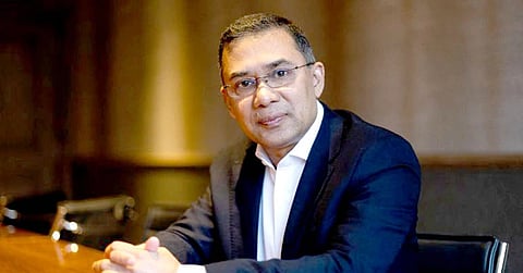 A photo of Prime Minister Tarique Rahman