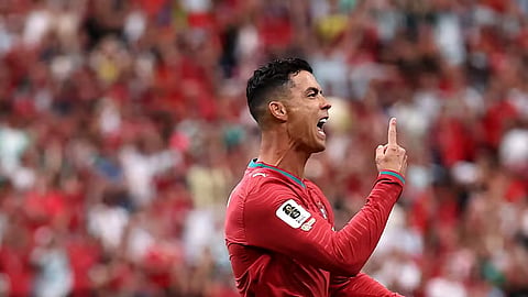 Portugal's Cristiano Ronaldo.