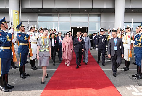 Prime Minister Tarique Rahman left for home this afternoon,wrapping up his official visit to China at the invitation of his Chinese counterpart Li Qiang.