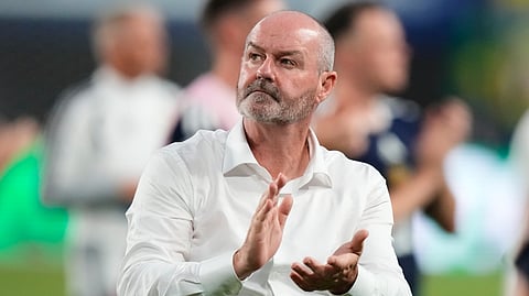 Scotland manager Steve Clarke