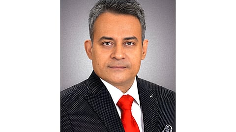 A photo of Railways Minister Shaikh Rabiul Alam