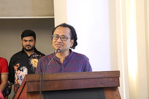 A photo of Information and Broadcasting Adviser Dr Zahed Ur Rahman