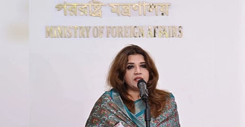 State Minister for Foreign Affairs Shama Obaed Islam