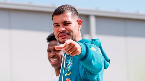 Brazil midfielder Bruno Guimaraes.