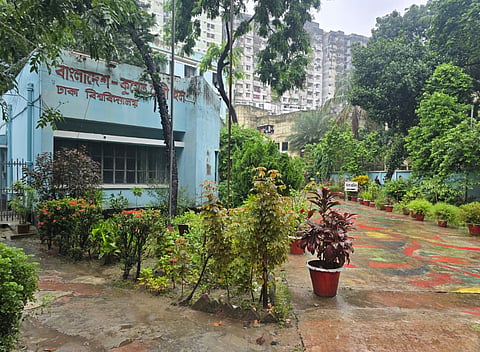 The Bangladesh-Kuwait Maitree Hall of Dhaka University (DU)