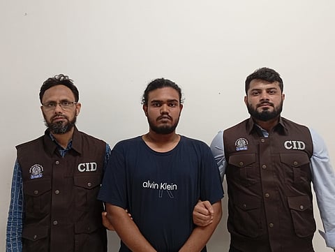 The accused, Md Bakhtiar Abid Khan (21), was arrested on Thursday and later he has been sent to the court