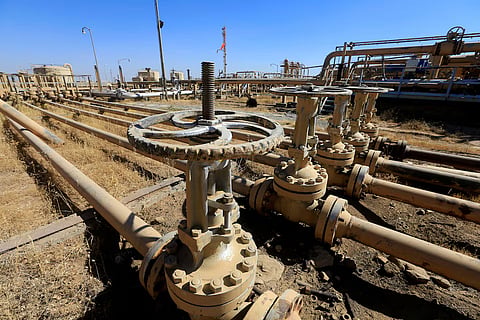 An oil field is seen in Dibis area on the outskirts of Kirkuk, Iraq October 17, 2017.