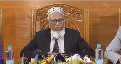 Election Commissioner Abdur Rahmanel Masud.