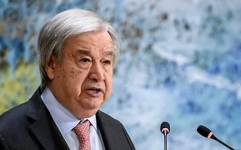 United Nations Secretary-General Antonio Guterres
