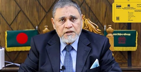Chief Election Commissioner (CEC) AMM Nasir Uddin