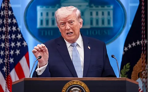 US President Donald Trump.