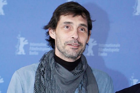 Turkish actor-turned-politician Erdal Besikcioglu poses at a photo call for the film ‘Honey’ at the International Film Festival Berlinale inBerlin, Germany, Tuesday, Feb. 16, 2010.