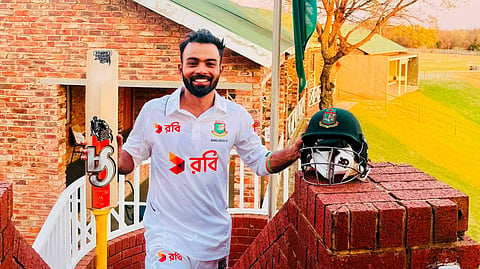 Bangladesh 'A' captain Towhid Hridoy is unbeaten on 204 against South Africa ‘A’.