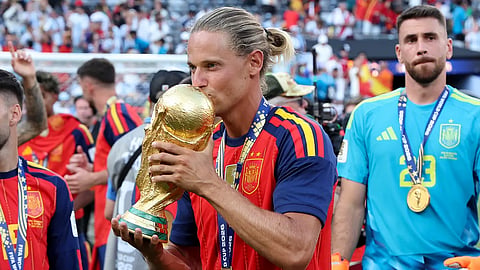 Spain's Marcos Llorente.