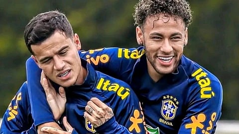 Philippe Coutinho and Neymar.