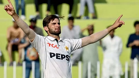 Pakistan pacer Shaheen Shah Afridi.