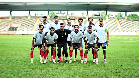Bangladesh football team.