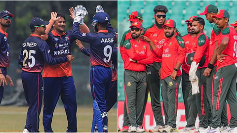 Nepal and the Bangladesh cricket team.