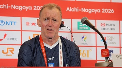 Bangladesh women's football team head coach, Peter Butler.