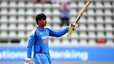 India's 15-year-old prodigy, Vaibhav Sooryavanshi.