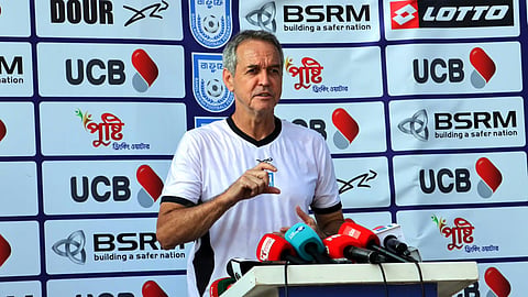 Bangladesh head coach Thomas Dooley.