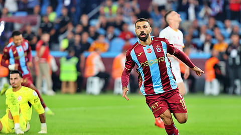 Mohamed Salah became the first Trabzonspor player to score a hat-trick against Galatasaray in a home match in Super Lig history.